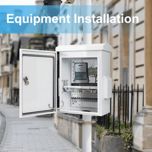 Boîtier électrique étanche Nema4x IP65 pour extérieur, en <span class=keywords><strong>zinc</strong></span> plaqué, boîte de distribution d'alimentation, boîte de commande - Product Image 3