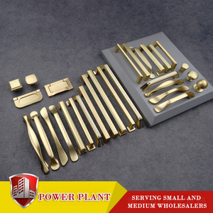 JAYA Aluminum Alloy Handle Wardrobe Cabinet Drawer Furniture Hardware <strong>Door</strong> Handle Cabinet <strong>Door</strong> Golden Handle - Product Image 3