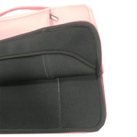 Housse d'ordinateur portable en néoprène antichoc sur mesure avec poignée de transport pour PC portable
