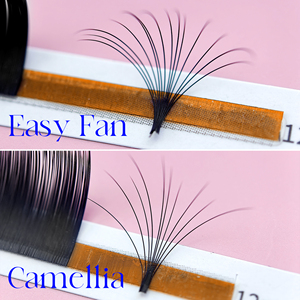 Extensions de <span class=keywords><strong>cils</strong></span> auto-éventailantes ABONNIE C CC D DD L M Volume Fans, effet éventail naturel, 0.03 0.05 0.07, plateaux d'extensions de <span class=keywords><strong>cils</strong></span> faciles à poser - Product Image 4