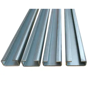 steel c channel c purlin c type beam hot dip galvanized cold bend carbon iron beam channel bar weight size prices