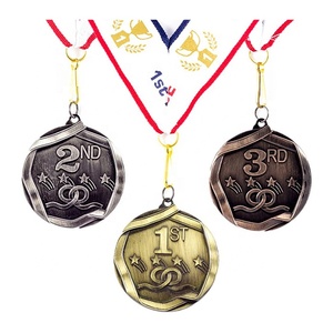 Medalla de oro, plata y bronce, premios de 10 estrellas, incluye cinta para el cuello, venta directa de fábrica - Product Image 5