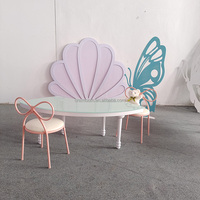 Table de mariage en acier inoxydable pour enfants, nouvelle collection