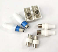 Prise TV 9,5 mm, adaptateur femelle 9,5 mm, prise TV câblée à angle droit