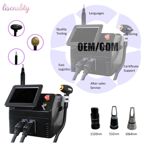 2026 New 2 In1 Blackhead Removal Pore Cleanings Tattoo Removal and 3 Wavelength Diode Lase Hair Removal Machine - Product Image 1
