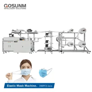 3ply face mask making machine Ear Band high speed 3ply mask machine
