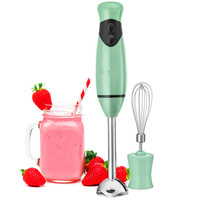 Mixeur Plongeant 1000W/1200W/1400W avec Lames en Acier Inoxydable