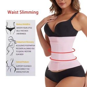 Fascia Modellante Sportiva Colombiana da <span class=keywords><strong>Donna</strong></span> in Lattice Traspirante per Controllo Addominale e Sudorazione, Effetto Snellente Triplo - Product Image 4