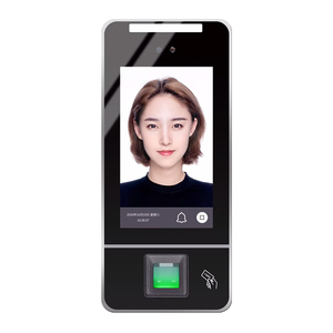 CUMU Face Attendance Machine Reconnaissance faciale Empreinte digitale IC Horloge visage Brosse Machine de contrôle d'accès disponible la nuit - Product Image 1