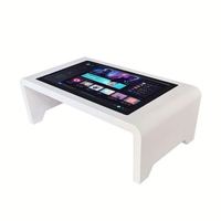 Terminal numérique interactif capacitif tout-en-un intelligent de 55 pouces, IP65, pour intérieur, avec animation, Windows 10