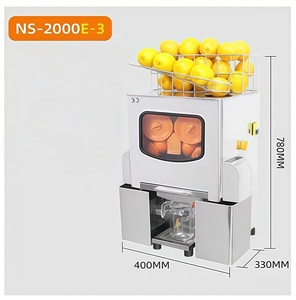 Presse-agrumes électrique commercial pour oranges, machine à jus, presse-agrumes - Product Image 3