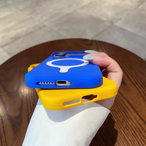 เคสโทรศัพท์ซิลิโคนเหลวแม่เหล็กแฟชั่น สำหรับ Xiaomi 17 Pro Max 14 15 Pro รองรับการชาร์จไร้สาย ป้องกันแรงกระแทก ฝาหลังป้องกัน - Product Image 6