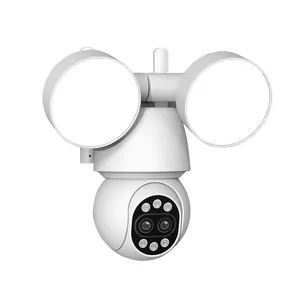 1080P 2MP 3PM HD CMOS Cảm Biến Góc Rộng 360 Độ Xoay IP Camera 12W Ánh Sáng Bóng Đèn Hình Ảnh Hai-Cách Âm Thanh