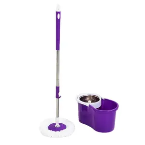Spinning Mop und Bucket Set Ersatz boden Spin Reinigungs kopf Mop Hand Easy Mikro faser Spinning Floor Mop Reinigungs werkzeuge