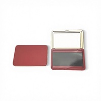 Nude XL Größe Rote Magnetische Palette Tragbar für Kosmetik ABS Kunststoff Lidschatten Highlighter Proben-Aufbewahrung Leere Dose