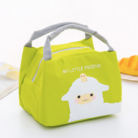 Nouvelle boîte à lunch portable de grande capacité, sac isolant, sac à lunch coréen cartoon mignon pour animaux de compagnie