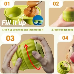 Juguetes de Enriquecimiento para Perros, Tazón Lento de Silicona para Alimentos, Alivia la Ansiedad, Fácil de Limpiar y Apto para Microondas, Mantiene a los Perros Entretenidos - Product Image 2