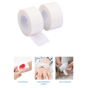 Cinta Adhesiva de Seda Dentada con Óxido de Zinc de Alta Calidad para Uso Médico con Núcleo de Plástico - Product Image 6