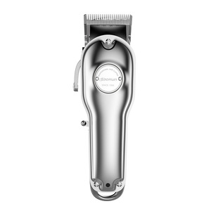 เครื่องตัดผมไฟฟ้าแบบปรับได้ รุ่น <span class=keywords><strong>1919</strong></span> สำหรับร้านทำผม ใบมีดสแตนเลส ใช้ได้สองแบบ ชาร์จได้ ใช้ในบ้านได้ - Product Image 1