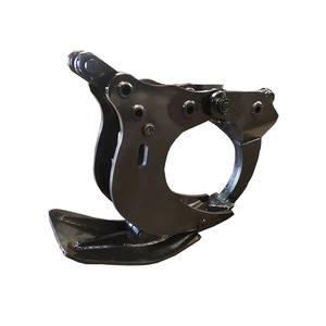 Shandong Changhong <b>Machinery</b> <b>Tree</b> Root Digging And <b>Cutting</b> Attachment Dual Cylinder Hydraulic Excavator Mount Orange - Product Image 2