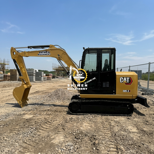 รถขุดยอดนิยม Cat 305.5 ขนาด 5.5 ตัน มินิเอ็กซ์คาเวเตอร์ ความจุบุ้งกี๋ 0.22 ลบ.ม. กำลัง 34.1 กิโลวัตต์ ได้รับการรับรองมาตรฐาน CE และ EPA จากญี่ปุ่น Cat303.5 Cat306 - Product Image 1