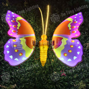 New Arrival Dynamic 3D LED Butterfly Wing Lights for Garden Scenic Decoration Christmas and Wedding Outdoor Display - Product Image 4