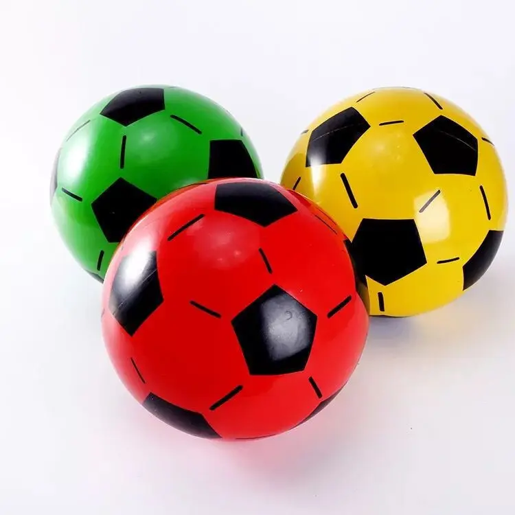 Toy balls outdoor factory Cheap Price Custom Mini Design Plastic Relief Stress PVC Inflatable Beach Football Ball