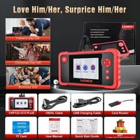 Herramienta de Diagnóstico LAUNCH CRP123 V2.0 Plus Elite para Escanear Todos los Sistemas con 3 Funciones de Reinicio: Servicio de Aceite/Reinicio SAS, Escáner OBD2