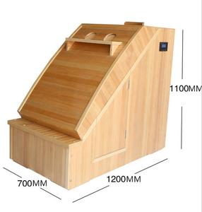 Loại Gỗ Đơn Người Xa Hồng Ngoại Hothouse Sauna Dome - Product Image 3