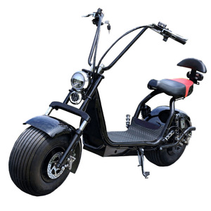 X8 Harley Electric <b>Scooter</b> Brushless Motor Wide Tire <b>Seat</b> Urban Commuter <b>E</b> <b>Scooter</b> Black Unisex - Product Image 1