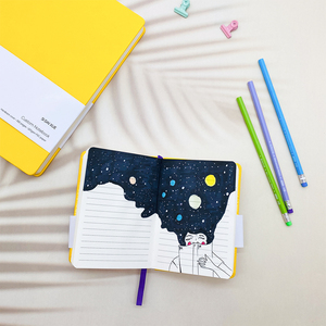 Sidaixue PU da A4 máy tính xách tay undated Cai Trị Tạp Chí với bụng ban nhạc tùy chỉnh kế hoạch - Product Image 6