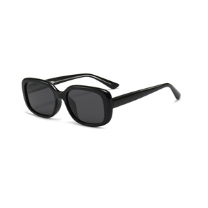 Lunettes de soleil polarisées à monture carrée pour femmes, nouvelle mode, UV400 TR, verres TAC, noir C1C2C3C4C5 KS-3926 - Product Image 4