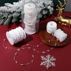 ลูกปัดมุกเชื่อมต่อกันแบบ DIY เป็นมิตรกับสิ่งแวดล้อม สำหรับตกแต่งต้นคริสต์มาส รูปทรงลูกบอล/ดาว สำหรับตกแต่งบ้านในวันคริสต์มาส - Product Image 3