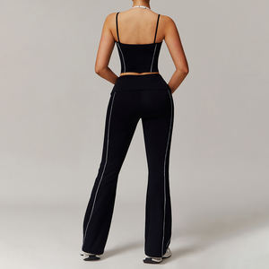 Conjunto de ropa deportiva para mujer al por mayor, ropa de gimnasio de 2 para mujer, ropa de gimnasio, conjunto de gimnasio y yoga - Product Image 6