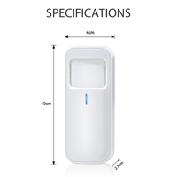 Wale Tuya WIFI PIR détecteur de mouvement Wifi détecteur de mouvement infrarouge capteur de présence humaine vie intelligente système de sécurité à domicile sans fil