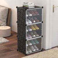Armoire portable en plastique PP, organisateur de rangement magique, meuble de maison DIY – Vente directe usine