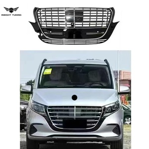 Nuevo Diseño de Difusor de Parachoques Delantero con Tubos de Escape para Mercedes-Benz <span class=keywords><strong>Clase</strong></span> <span class=keywords><strong>V</strong></span> Vito W448 <span class=keywords><strong>2016</strong></span>+ Actualización 2025 Kit de Carrocería - Product Image 5