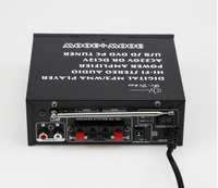 Aksesori Digital Amplifier Audio 2.1 Metal biru AV-263BT biaya rendah penguat Audio Universal untuk rumah