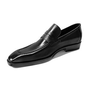 Nouvelles chaussures décontractées pour hommes en cuir pleine fleur de vache, faites à la main, de haute qualité, luxueuses et sur mesure, chaussures en cuir artisanales - Product Image 5