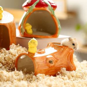 Cachette de <span class=keywords><strong>hamster</strong></span> en céramique-Maisons et habitats pour petits animaux Maison de <span class=keywords><strong>hamster</strong></span> pour souris, gerbilles - Product Image 4