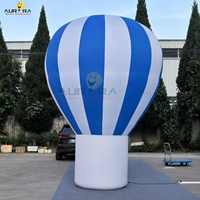Ballon à air chaud gonflable décoratif en tissu Oxford, tailles 3m-6m, imperméable et léger, pour mariage, festival, événement thématique