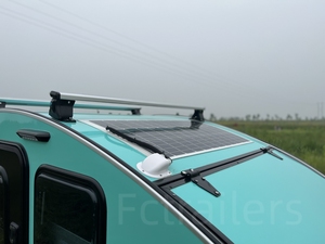 Tùy chỉnh ngoài trời Nhôm Du Lịch Trailer di động sợi thủy tinh lốp Camper Úc tiêu chuẩn - Product Image 4