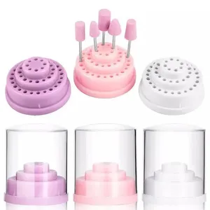 Soporte para Brocas de Uñas de 48 Orificios, Organizador de Brocas de Uñas Acrílicas, Contenedor para Herramientas de Manicura, Caja de Almacenamiento - Product Image 4