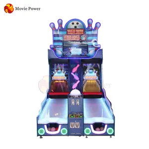 Amusement Arcade Muntautomaat Bowling Verlossing Prijs Game Machine Munt Pusher Lane Master 1 Set Film Power Oem/Odm