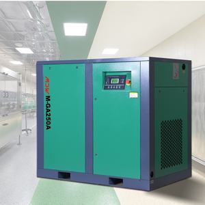 Maquinaria Fábricas Industria de defensa e instituciones de investigación científica 250KW/350HP Compresor de aire de tornillo de velocidad fija 42m ³/min - Product Image 3