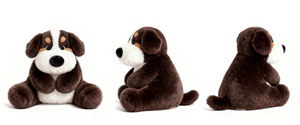 Giocattolo di peluche personalizzato giocattolo di peluche di pezza giocattoli per cani di natale - Product Image 6