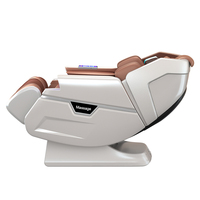 Fauteuil de massage commercial avec système de paiement, accepteur de billets, boîte à monnaie, machine à griffes à monnayeur, fauteuil de massage 4D avec système de paiement