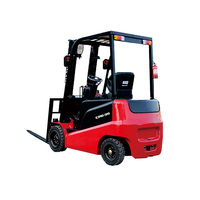 Chariot élévateur électrique commercial 2 tonnes 2,5 tonnes à pneus pleins, faible bruit, batterie lithium, direction assistée pour quai de chargement