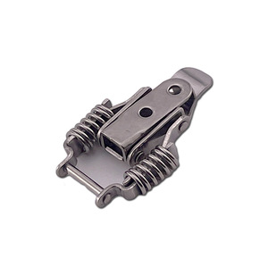 Stainless Steel Spring Tower Buckle C-1108S 300 Series Industrial Fastener For Transport Lock Metal Case Bag Corrosion Resistant - Product Image 3