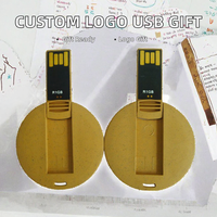 Clé USB 2.0 KDATA en forme de carte de visite avec logo personnalisé, en plastique, 2 Go, 4 Go, 8 Go, 16 Go, 32 Go, 64 Go